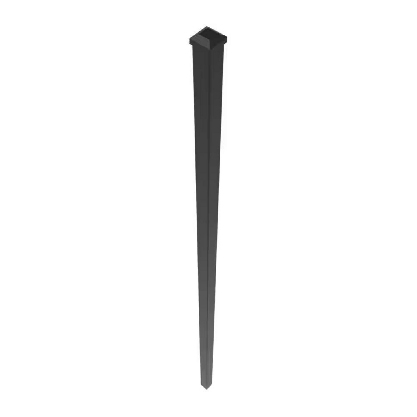 Black Steel Post 2' | 2х2х72 inch